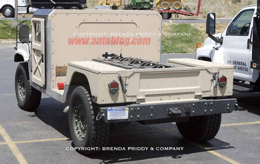 Spy Shots: AM General Humvee prototype caught! - Autoblog