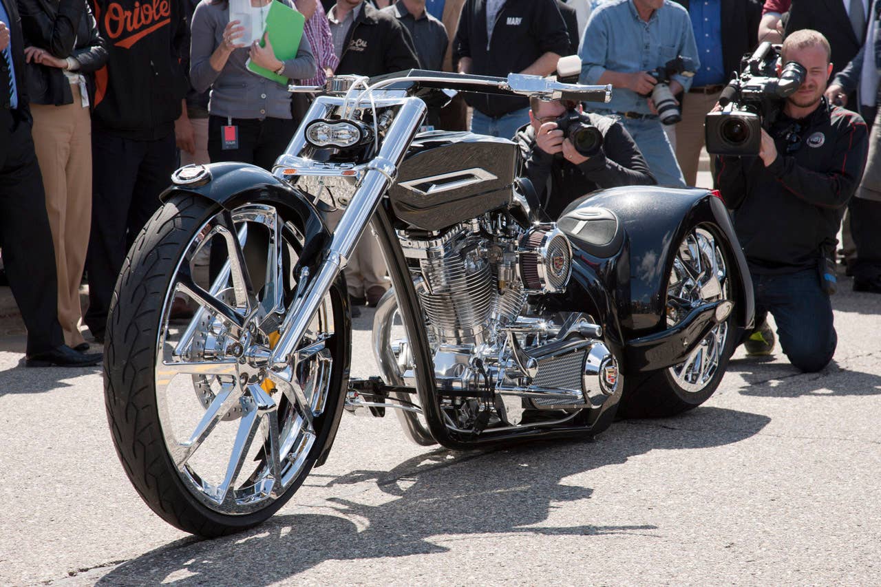 Paul Junior's Cadillac-inspired motorcycle
