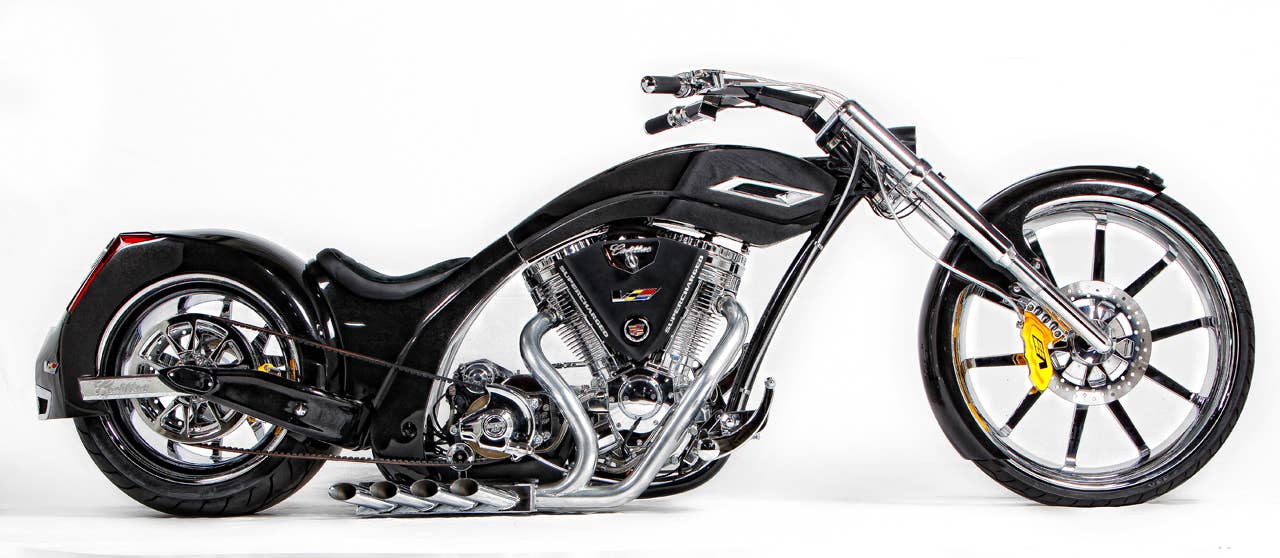 Paul Junior's Cadillac-inspired motorcycle
