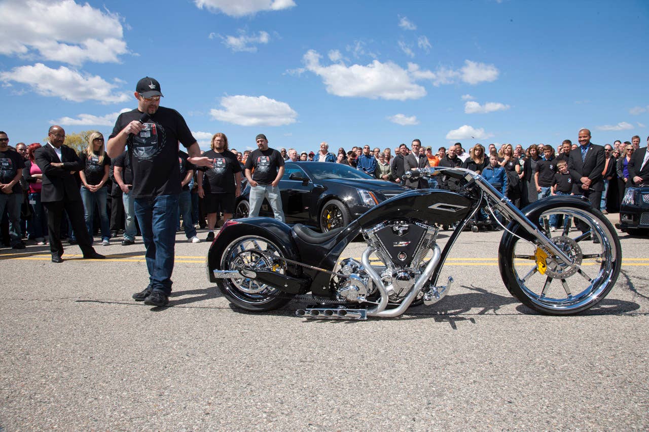 Paul Junior's Cadillac-inspired motorcycle