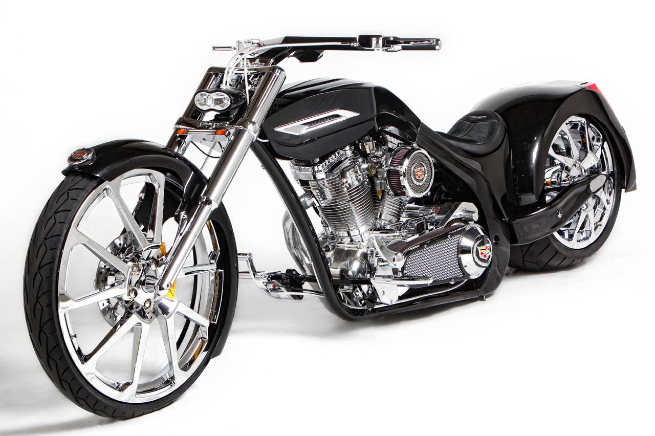 Paul Junior's Cadillac-inspired motorcycle