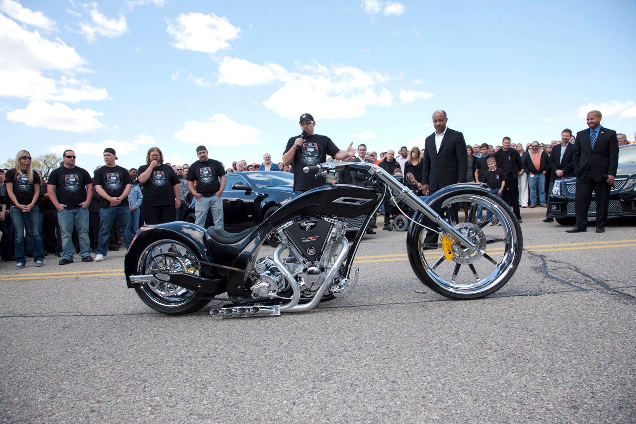 Paul Junior's Cadillac-inspired motorcycle