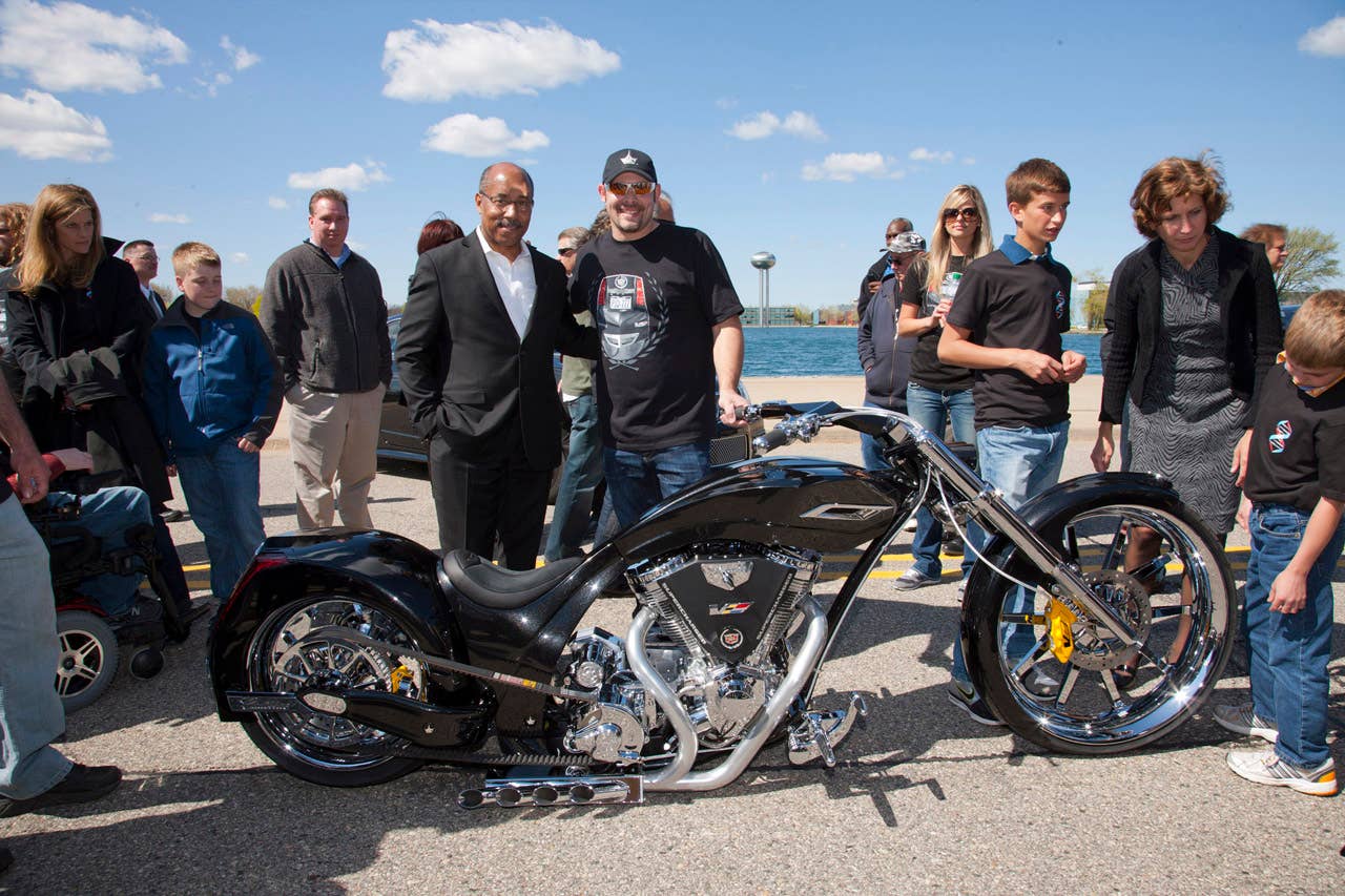 Paul Junior's Cadillac-inspired motorcycle