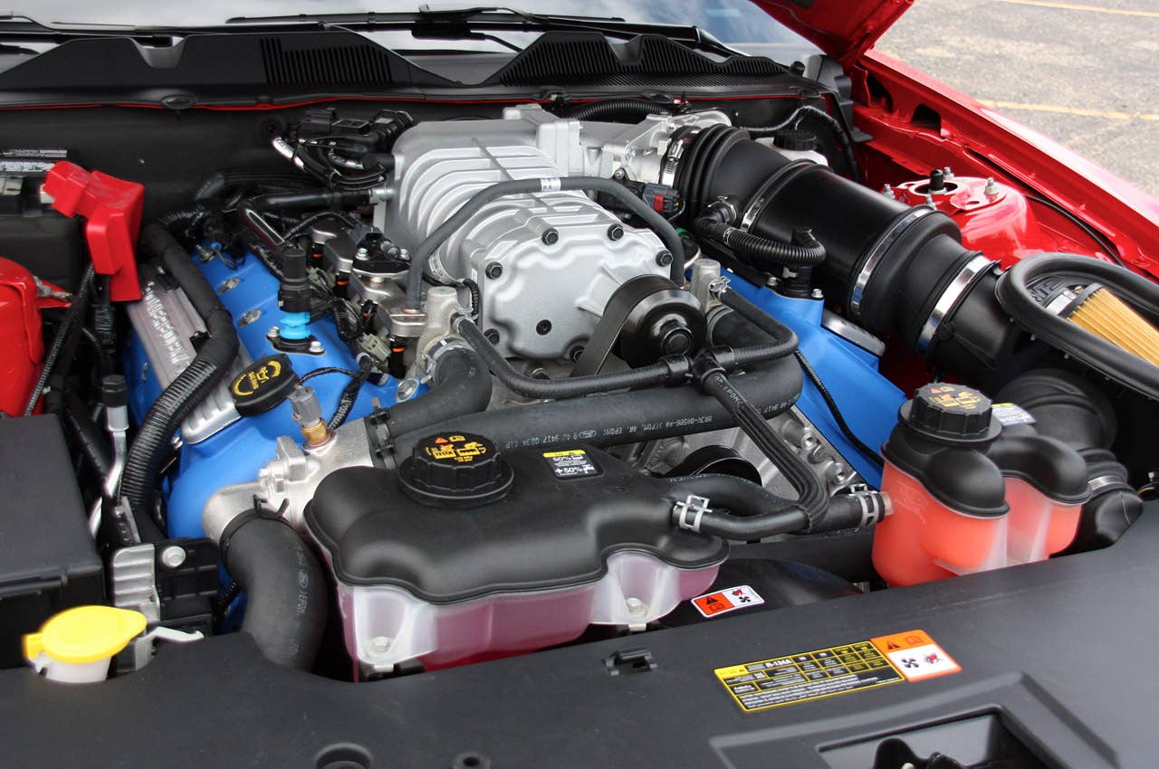 2011 Ford Shelby GT500 Convertible engine