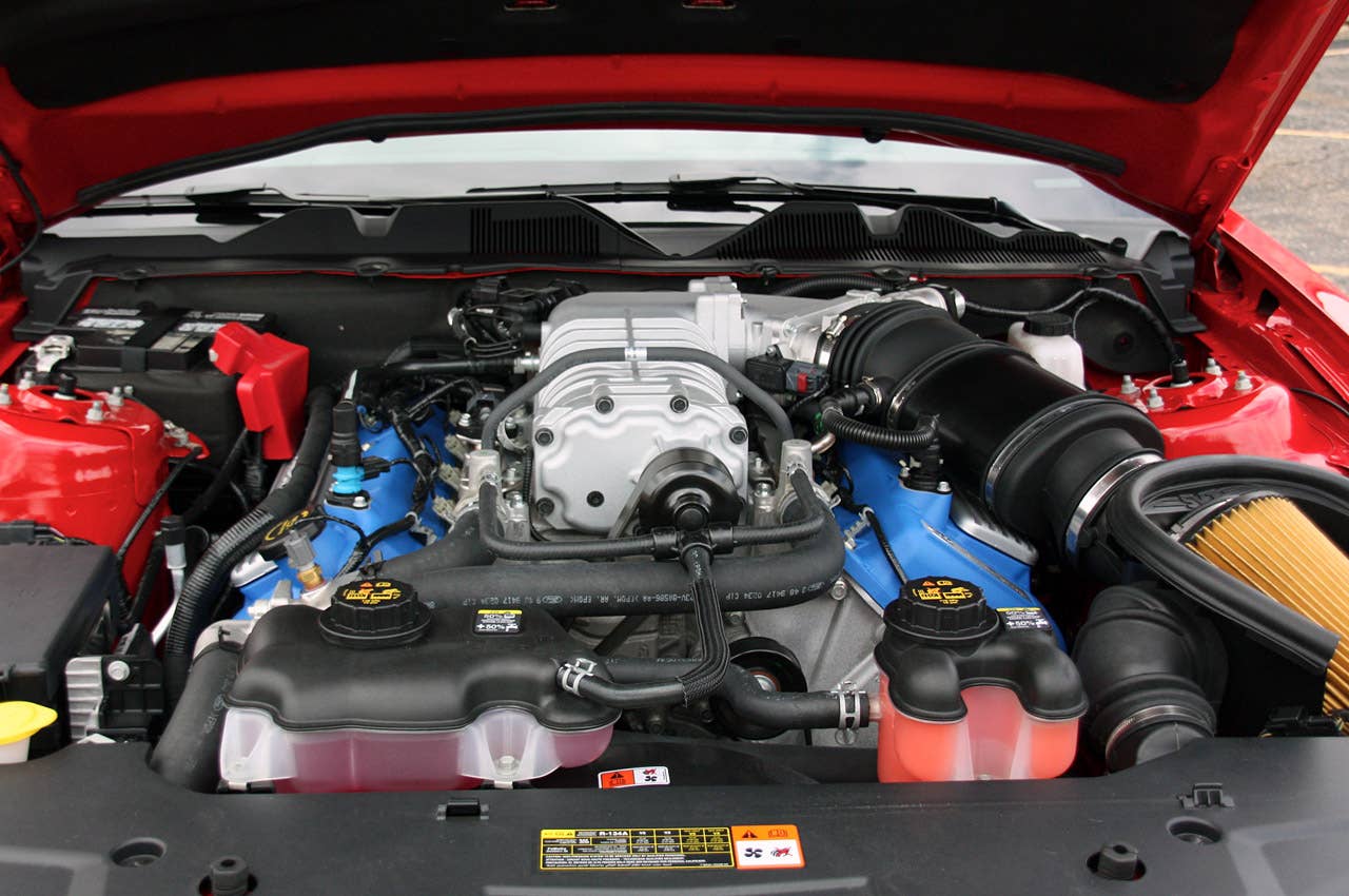 2011 Ford Shelby GT500 Convertible engine