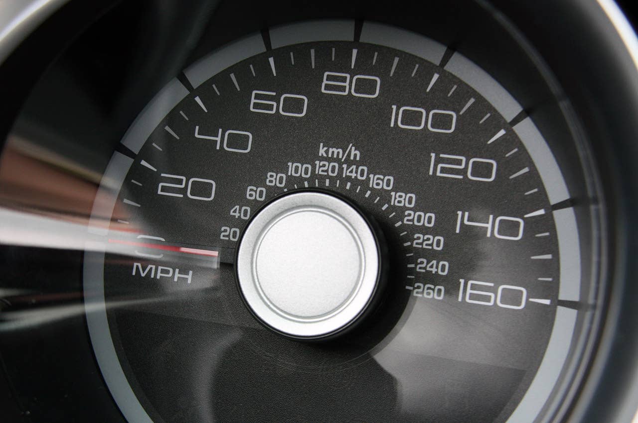 2011 Ford Shelby GT500 Convertible speedometer