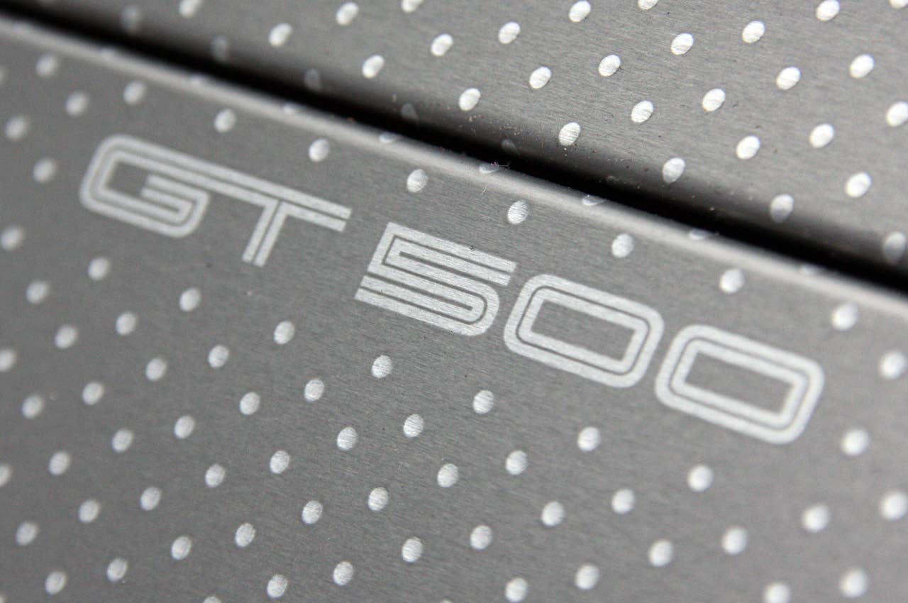 2011 Ford Shelby GT500 Convertible dash logo