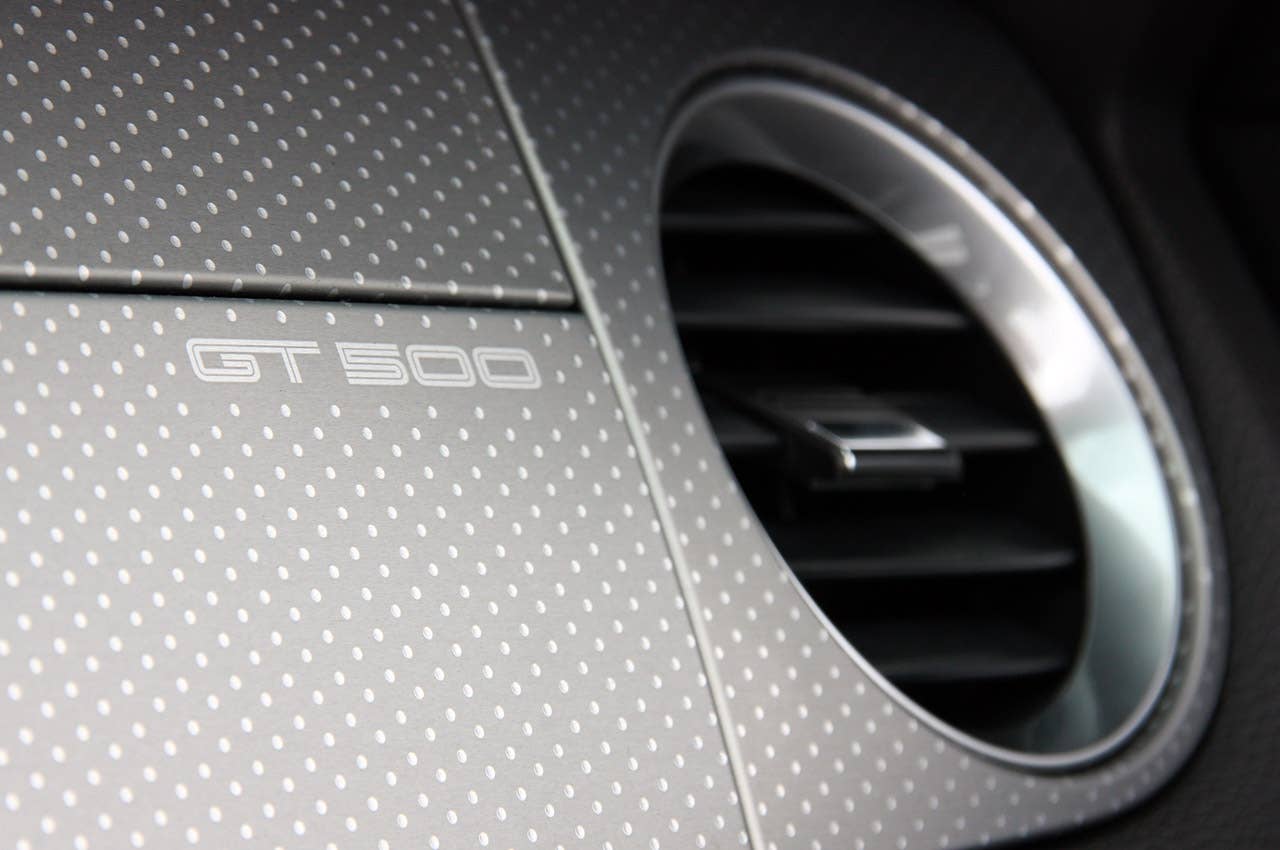 2011 Ford Shelby GT500 Convertible dash