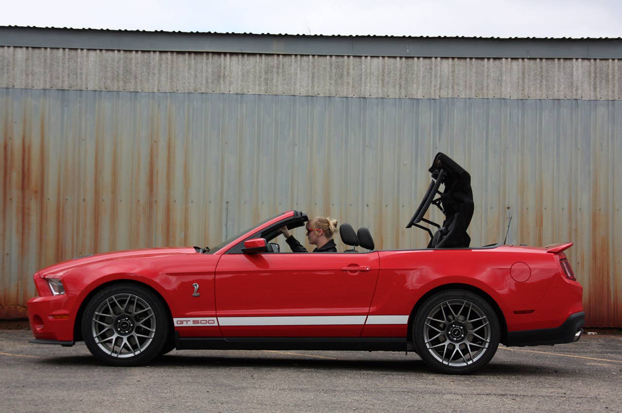 2011 Ford Shelby GT500 Convertible side view