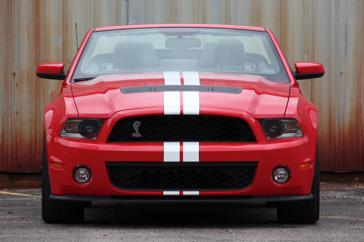 2011 Ford Shelby GT500 Convertible front view