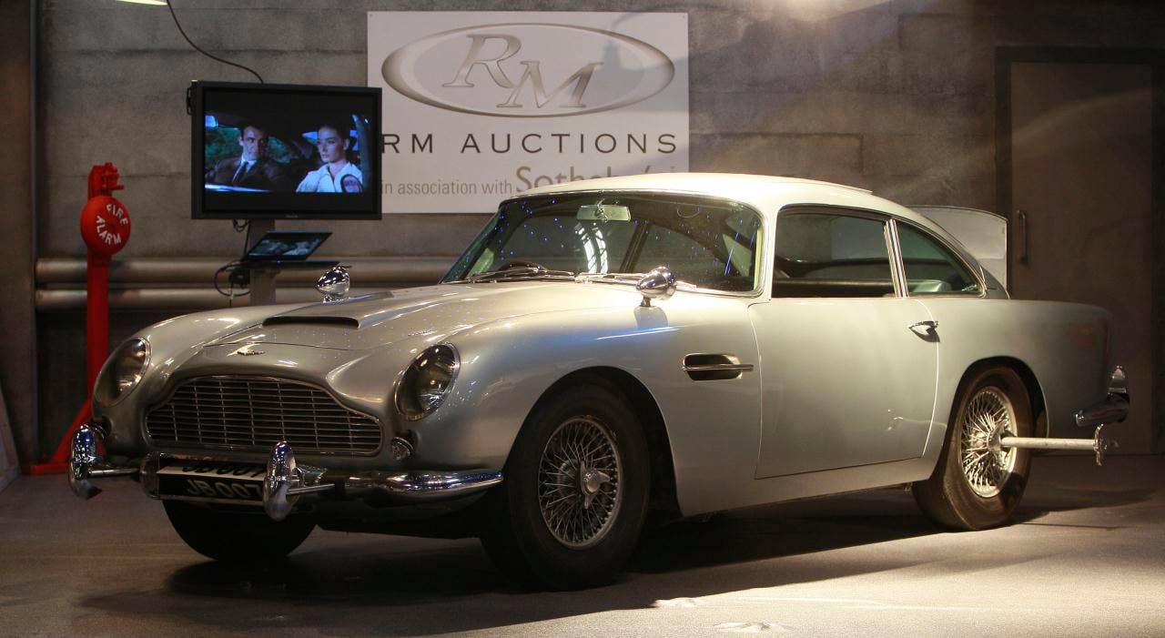 James Bond's 1964 Aston Martin DB5