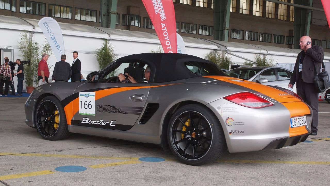 Challenge Bibendum 2011 Porsche Boxster E