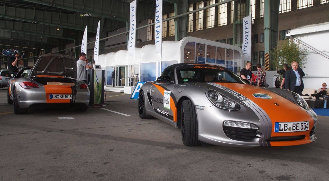 Challenge Bibendum 2011 Porsche Boxster E