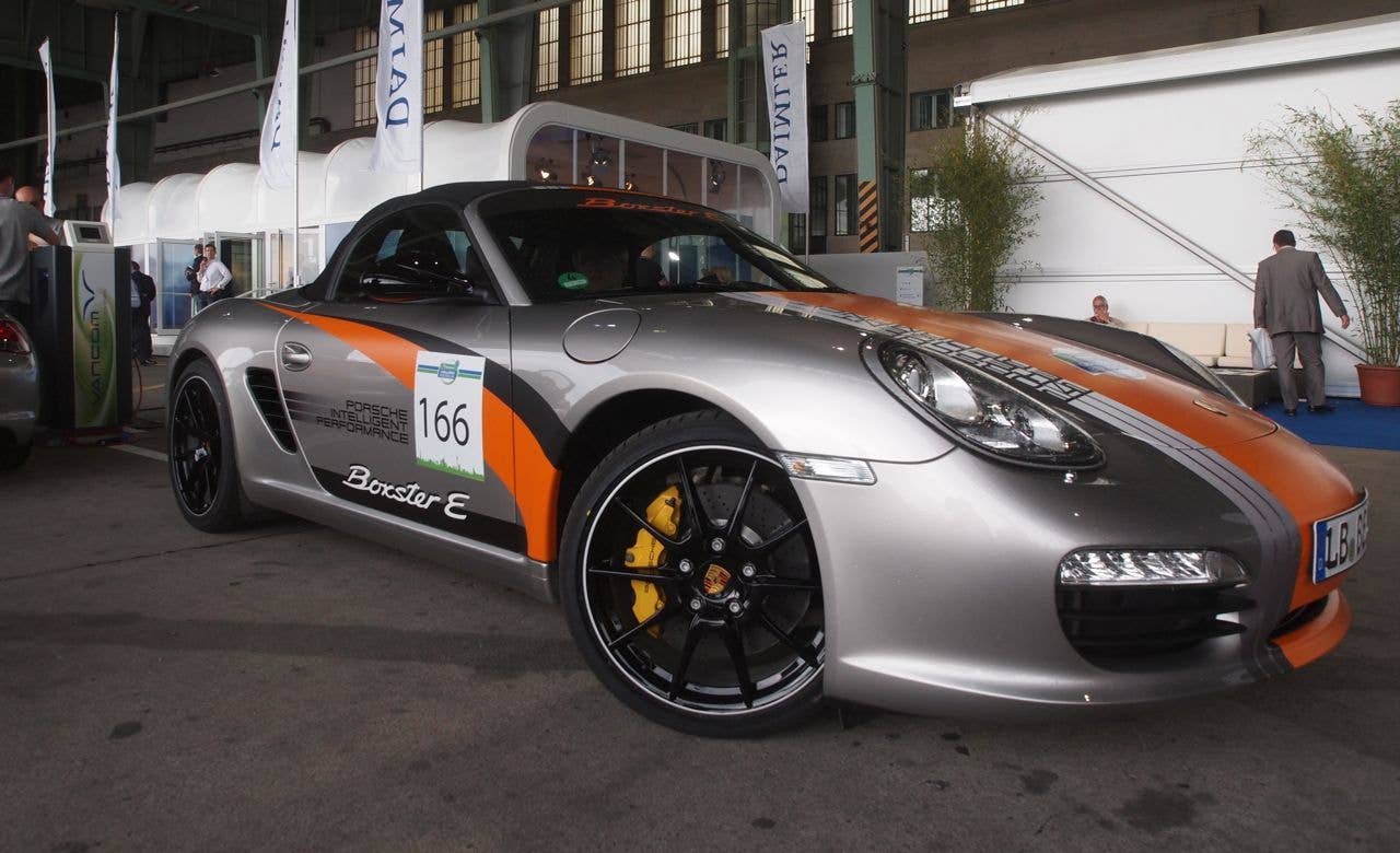 Challenge Bibendum 2011 Porsche Boxster E