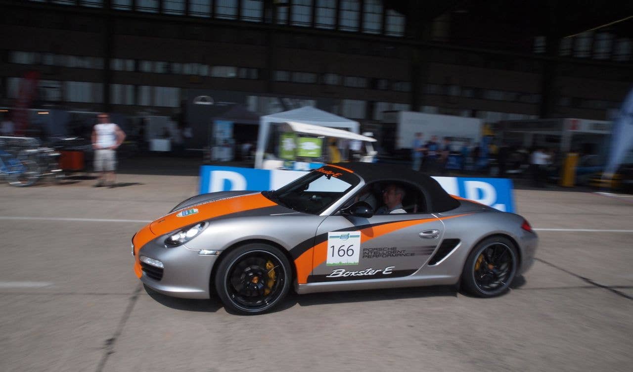 Challenge Bibendum 2011 Porsche Boxster E