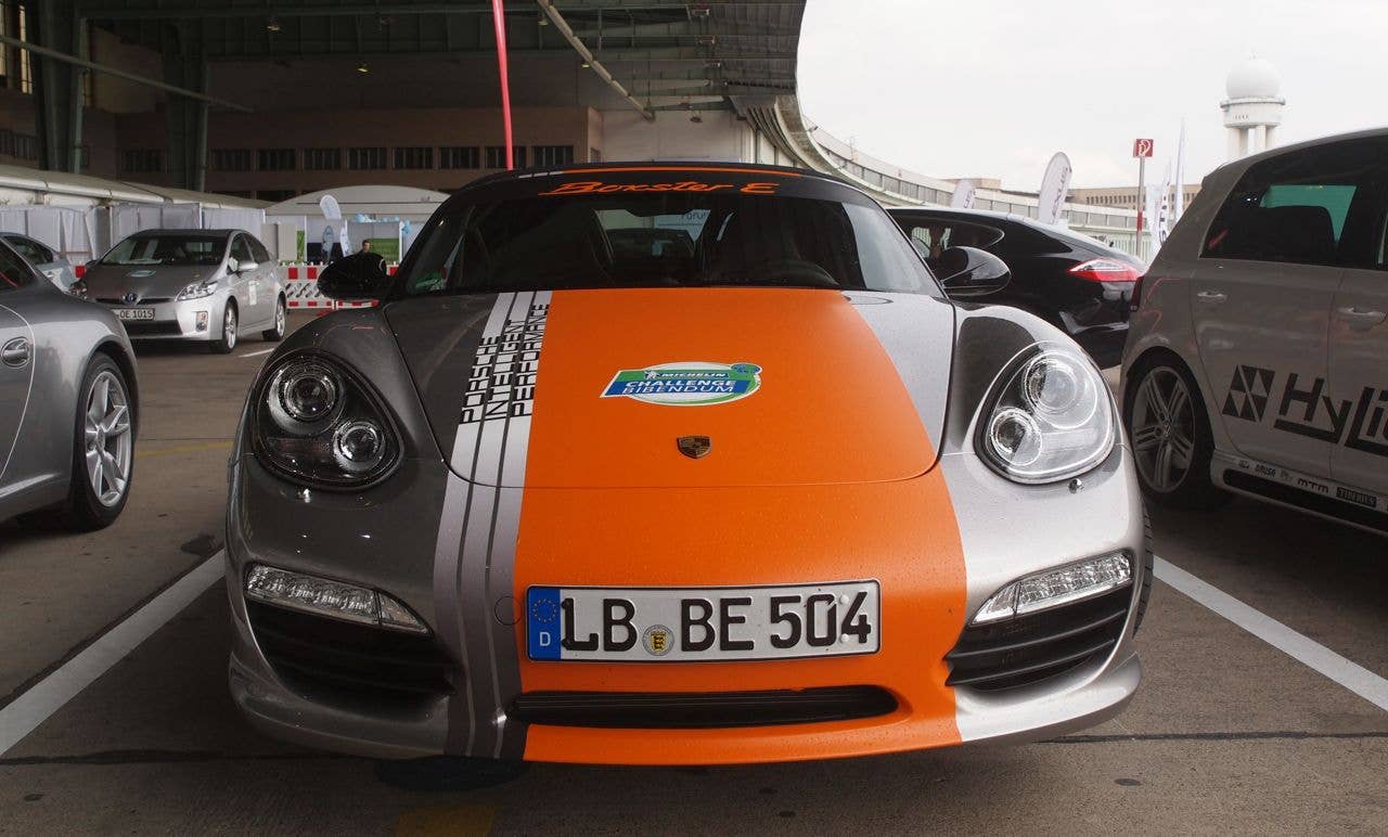 Challenge Bibendum 2011 Porsche Boxster E