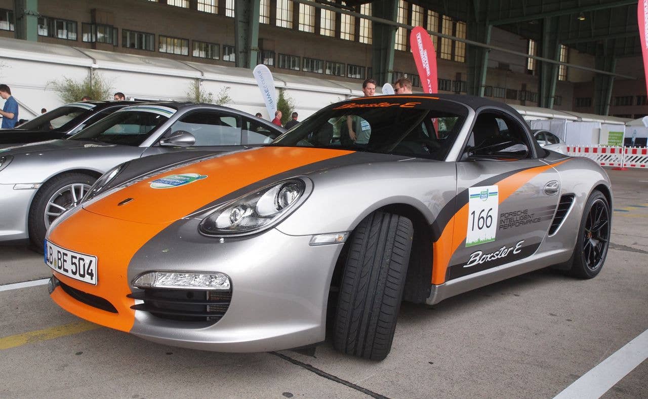 Challenge Bibendum 2011 Porsche Boxster E
