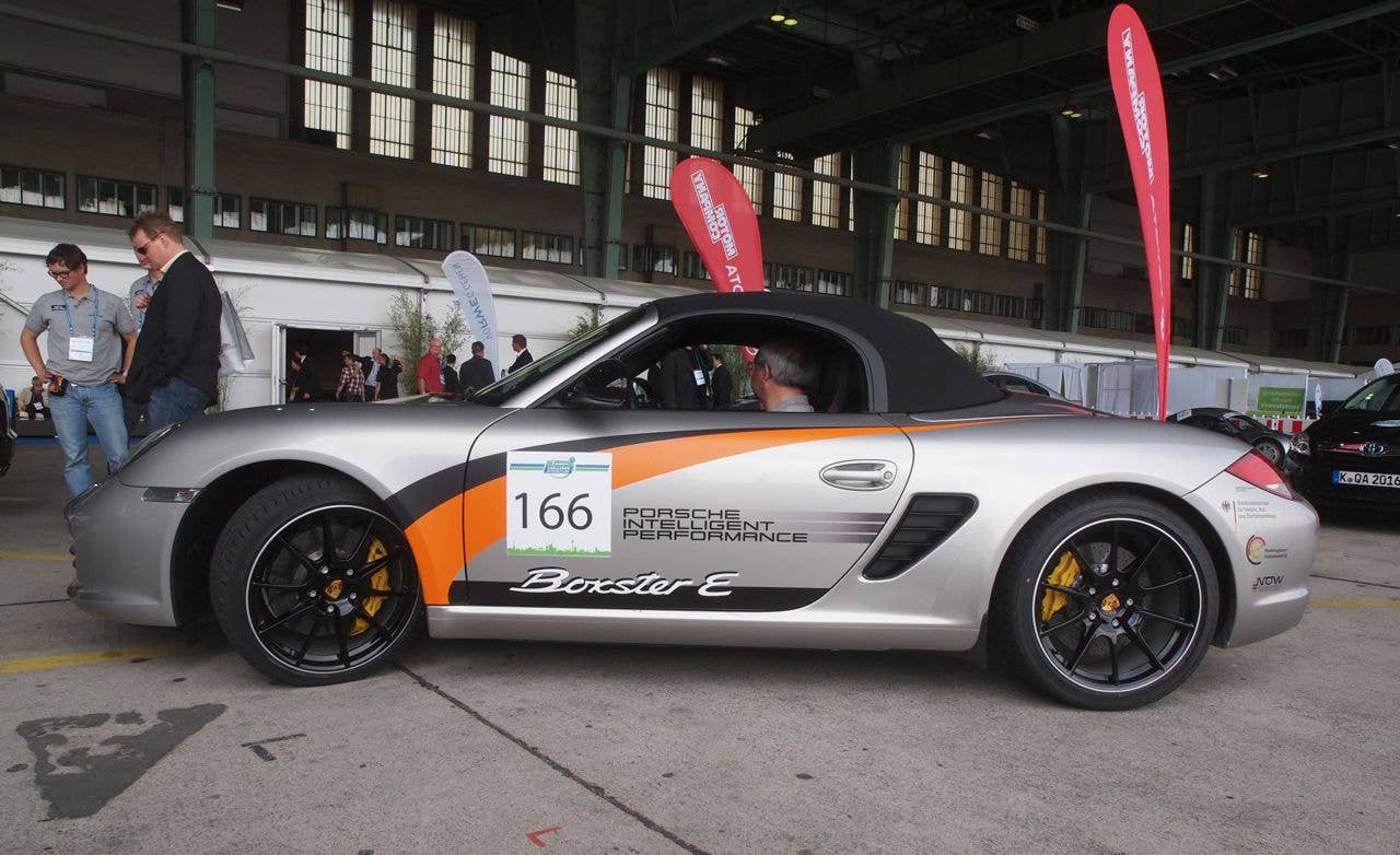 Challenge Bibendum 2011 Porsche Boxster E