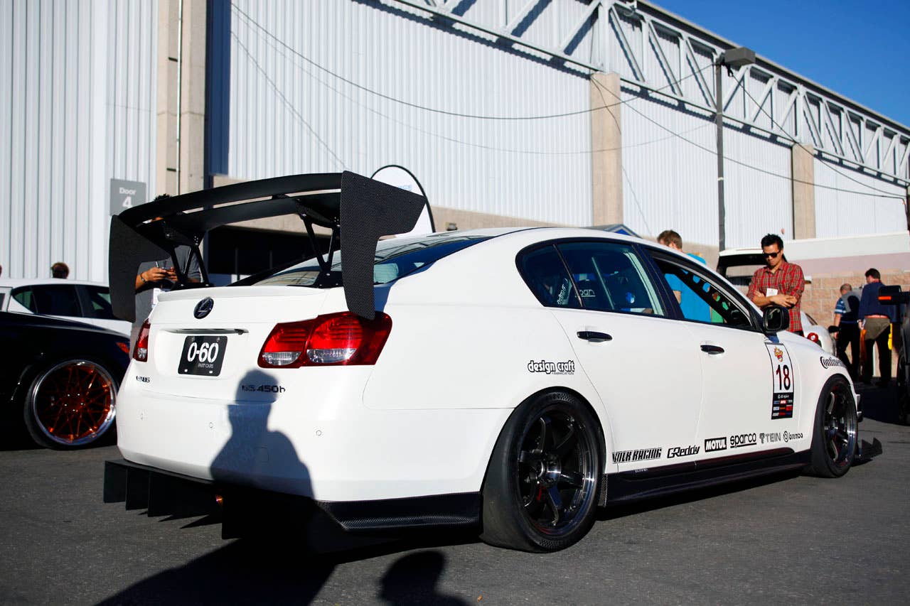 0-60 Magazine Lexus GS450h rear 3/4