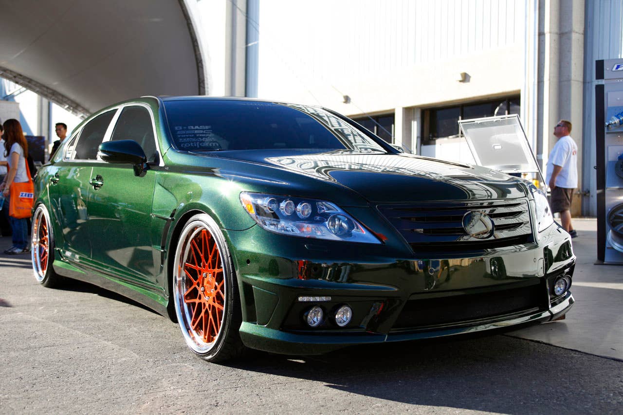 Lexus LS600h L by Fox Marketing front 3/4