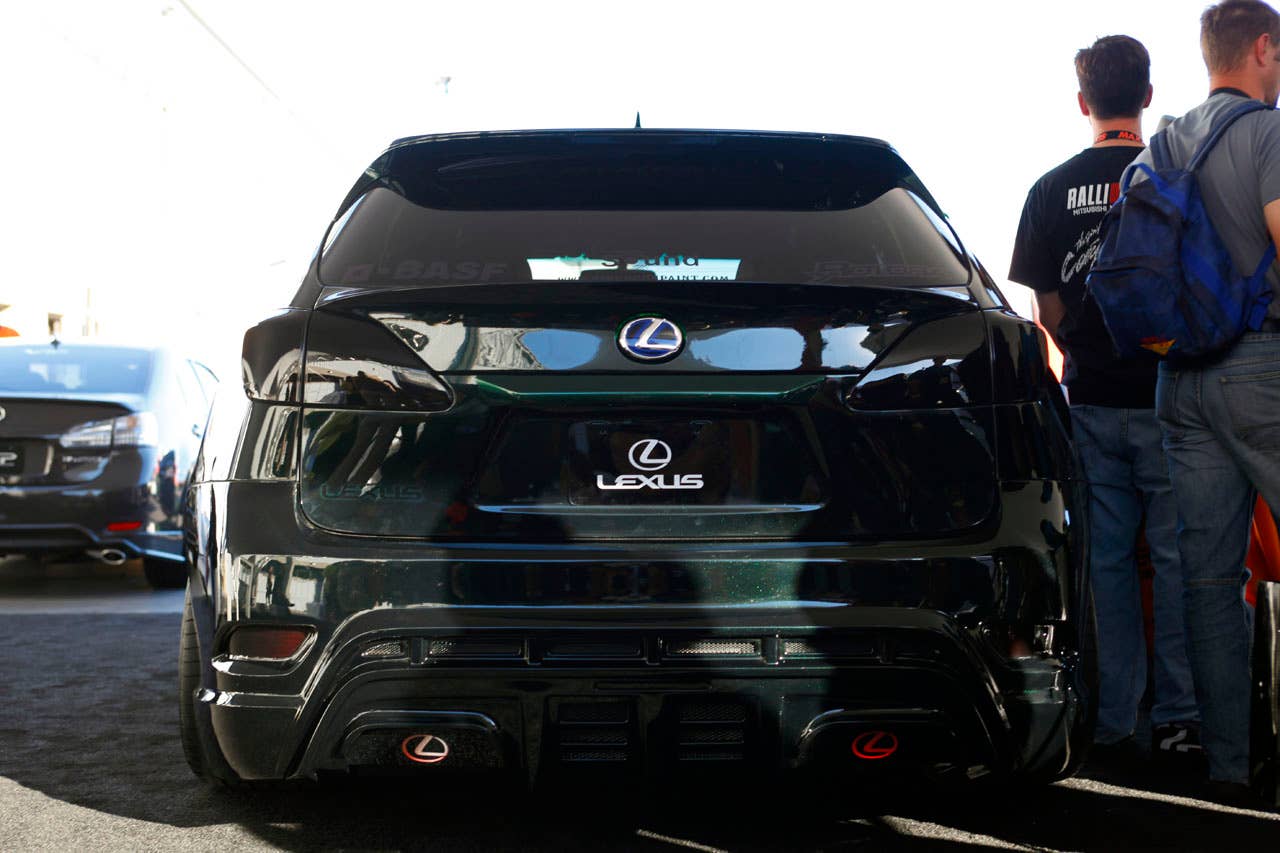 Lexus RX 450h by Paul Tolson rear