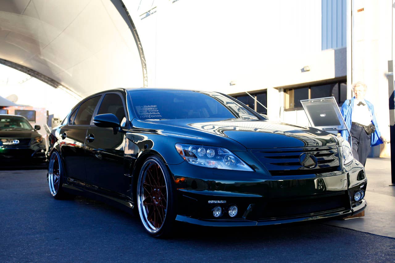 Lexus LS600h L by Fox Marketing front 3/4