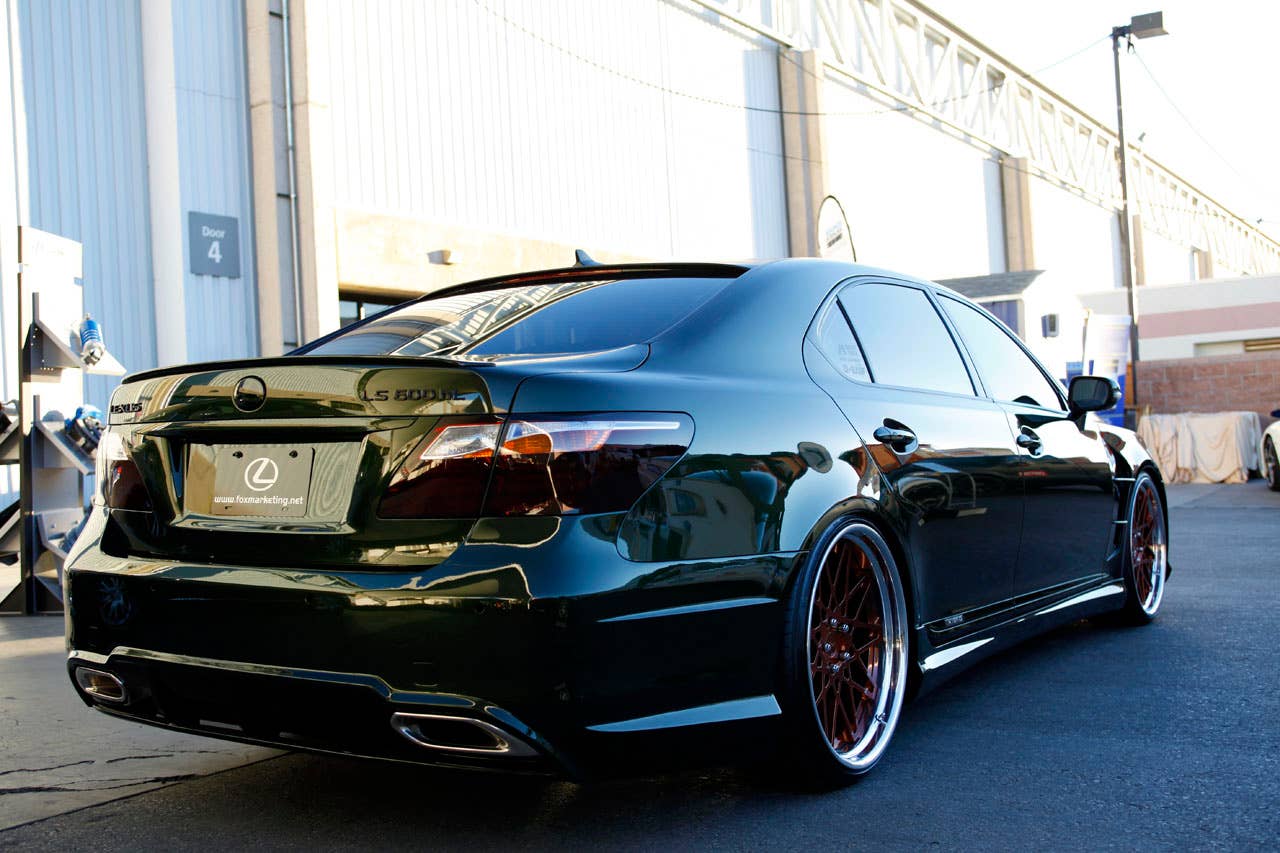Lexus LS600h L by Fox Marketing rear 3/4