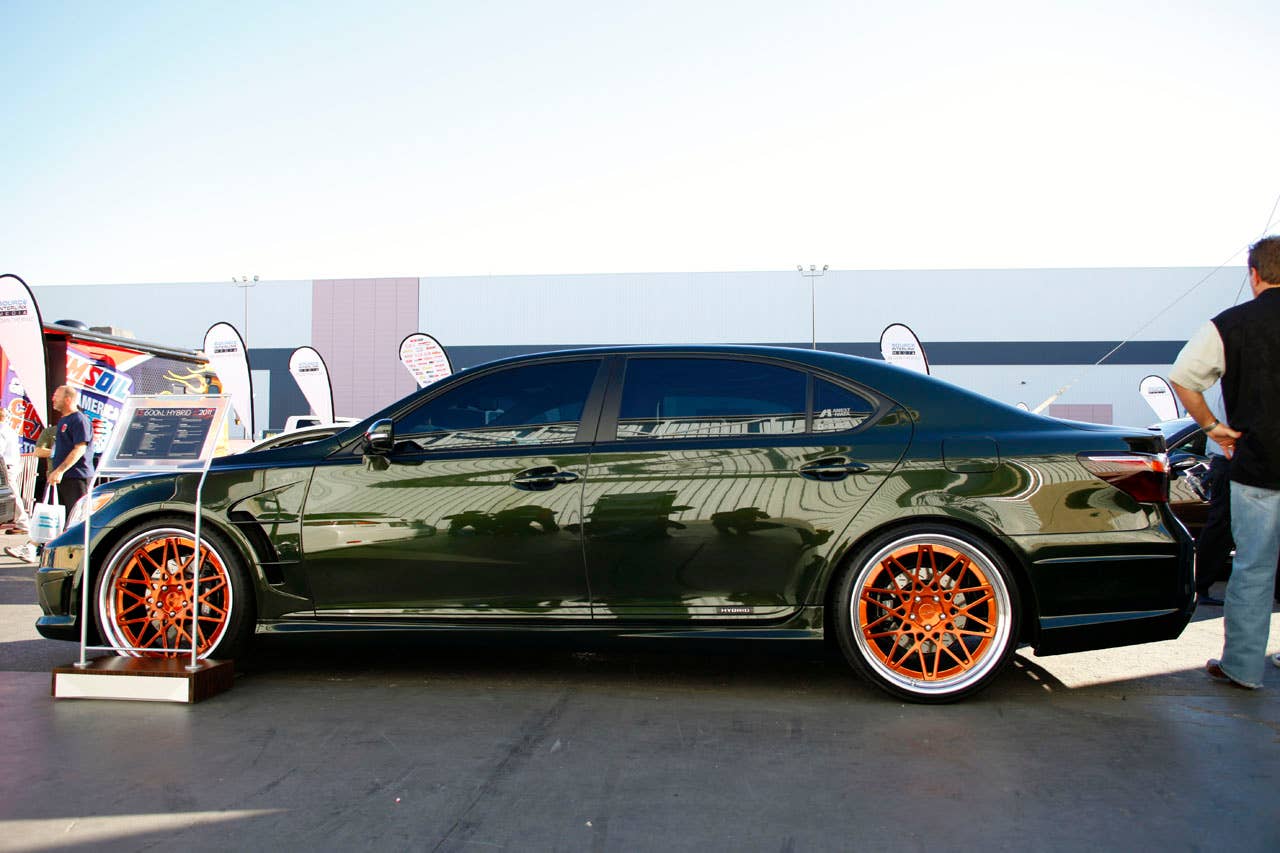 Lexus LS600h L by Fox Marketing side