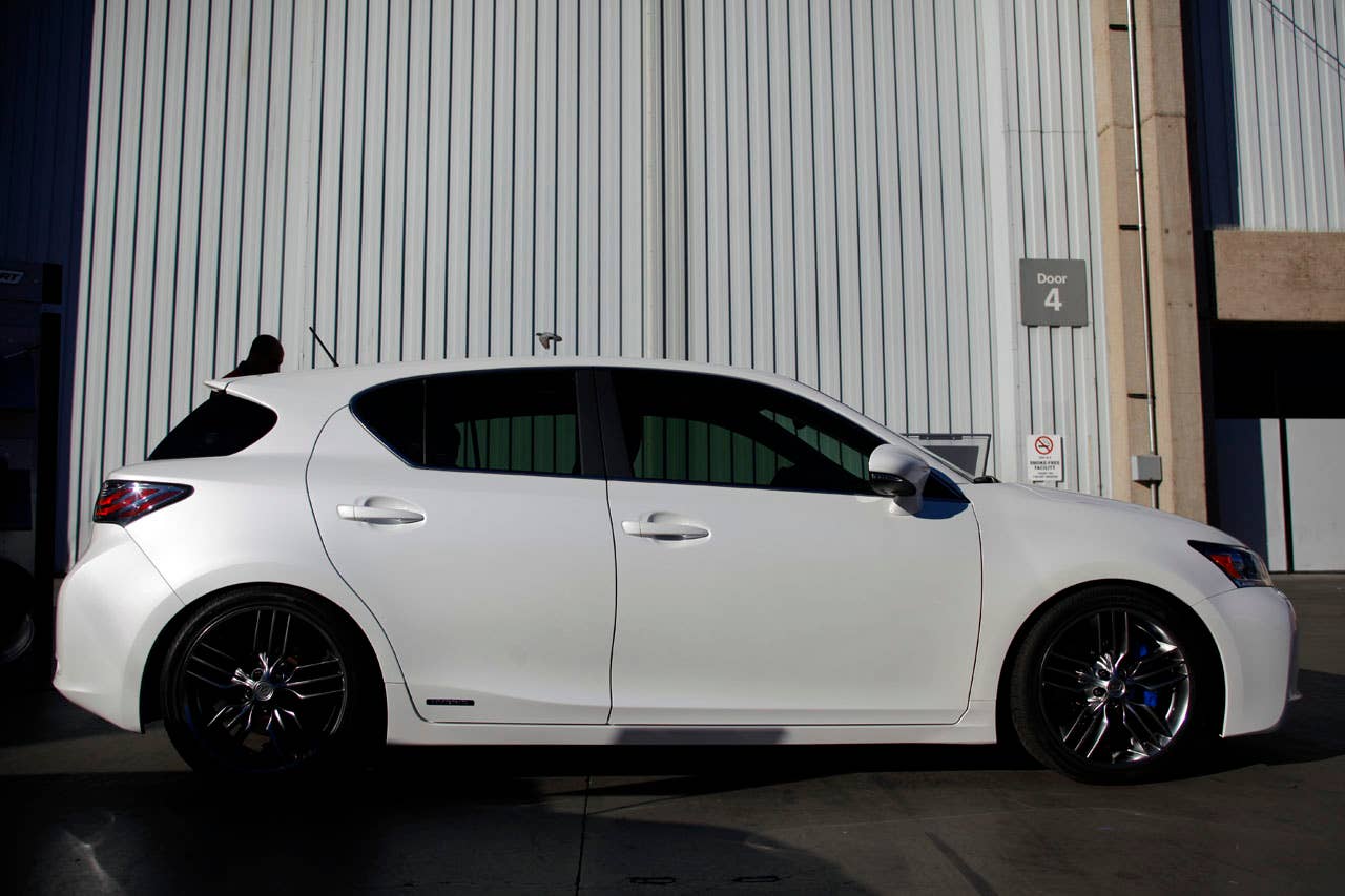 SEMA 2010: Lexus F Sport CT200h side