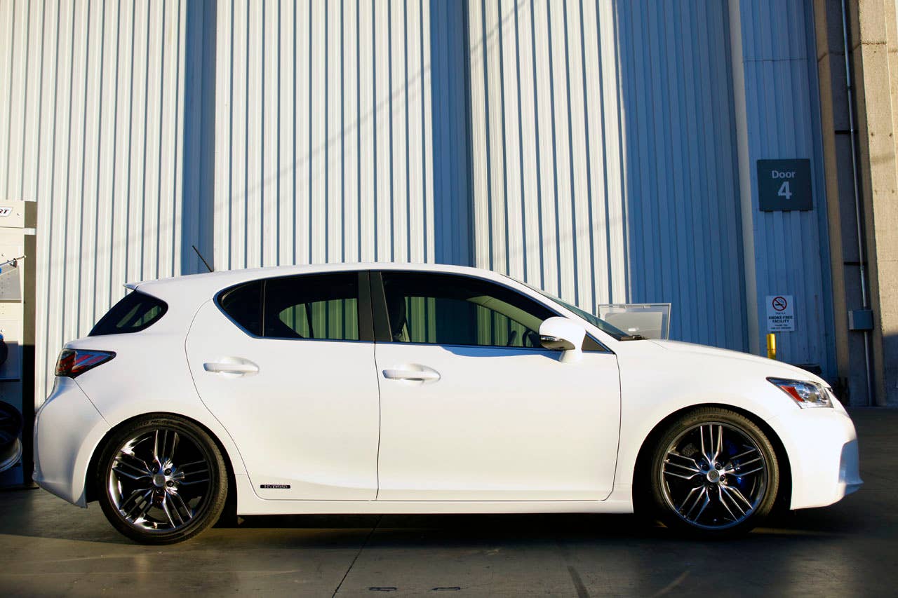 Lexus F Sport CT200h side