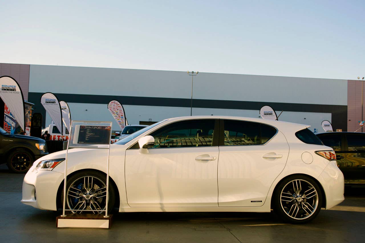 Lexus F Sport CT200h side