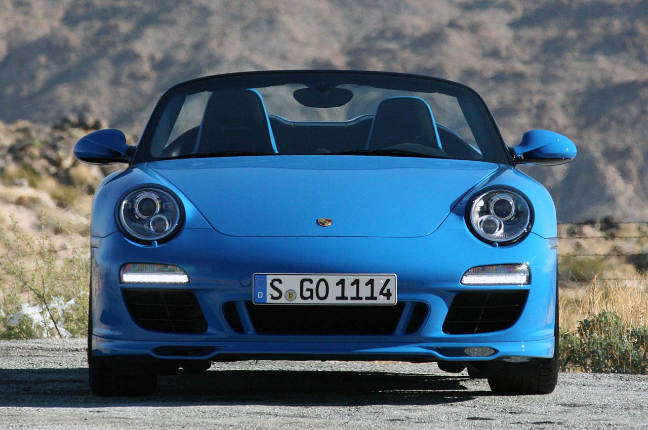 2011 Porsche 911 Speedster front view
