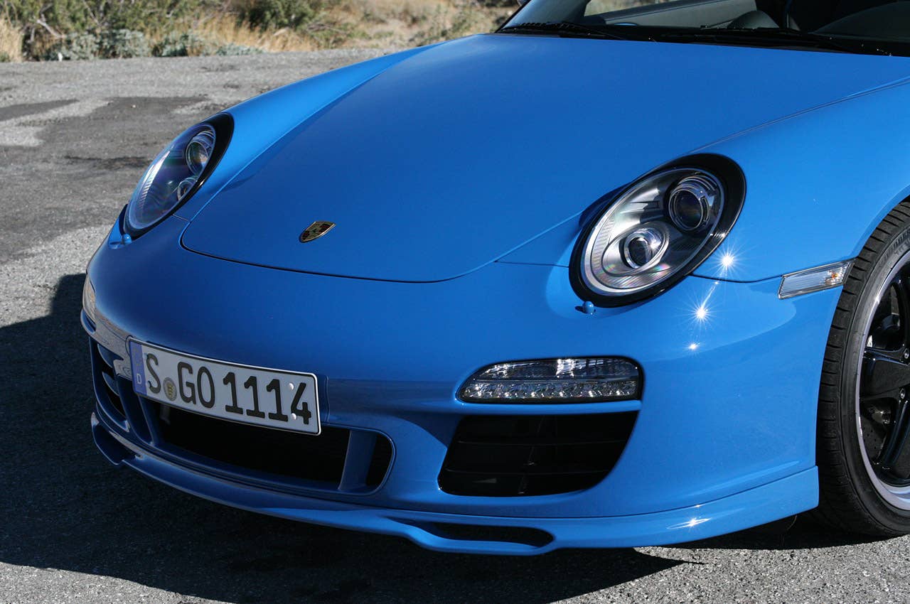 2011 Porsche 911 Speedster front detail