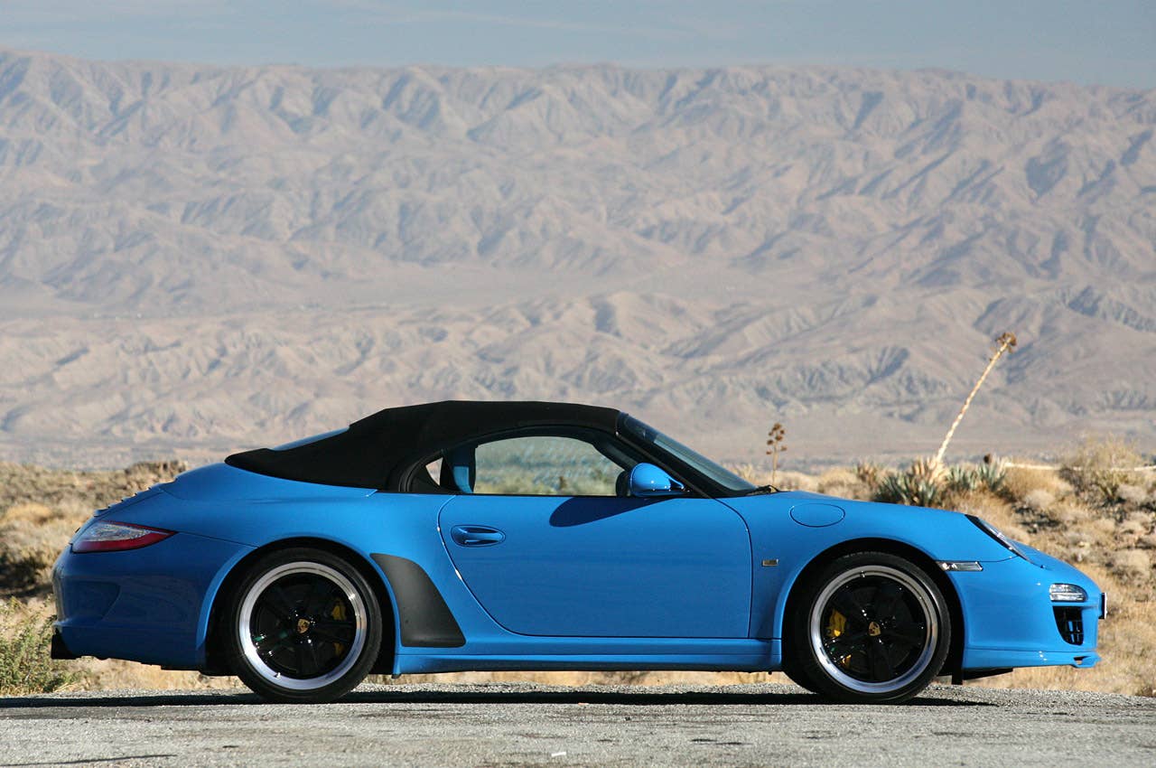 2011 Porsche 911 Speedster side view