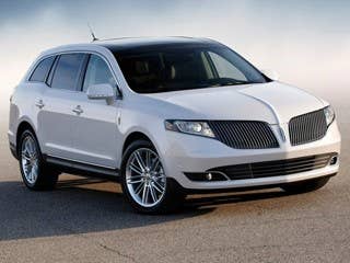 MSRP: $45,285 to $47,280  Fuel economy: 17 city, 25 highway  Seats: 7  TheLincoln MKT definitely has curb appeal, but it has not done well in sales. This could be good news for buyers.  The MKT is a very smooth driving car, filled with high-quality interior materials that make it feel more expensive than it is.  But it’s been so unsuccessful that Ford has decided to market it a replacement for the defunct Town Car fleet car, selling it primarily to limousine and airport "black car" businesses.  That could work in your favor, since many fleet buyers already get good deals.  The sticker price for the base model MKT is $42,815, but there is a $2,000 rebate to start with. The lowest price we find in dealer inventory is $42,612 for an MKT with a $45,175.