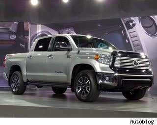 Seven years ago, Toyota made much of its debut of an all-newTundra pickup truck at the Chicago Auto Show. The story was that the Japanese automaker, which had achieved status for building the best selling passenger car in the U.S., the Camry, was finally ready to go after Ford, GM and Chrysler in the hugely profitable pickup truck market.  The result was one big pffffffft. While sales of the Tundra peaked in 2007 at 196,555 sales, the number of buyers of the pickup tumbled to 79,385 in 2009 when the U.S. economy and especially the housing sector collapsed. It rebounded to 101,621 last year. The San Antonio plant built for the Tundra's lofty sales targets can handle in excess of 200,000 a year, so it's running at half capacity.  It's not that Toyota made a bad truck. The truck on the market today has a towing capacity of up to 10,000 pounds, a payload capacity of over 2,000 lb (910 kg). There are three engine choices: a 5.7-liter V8 engine mated to a 6-speed automatic transmission; a 4.7-liter V8 rated at 276 horsepower and a 4.0-liter V6 rated at 236 horsepower. Consumer Reports has rated the Tundra second best pickup on the market. Edmunds.com rated it second best pickup in 2009. J.D. Power& Associates has rated it tops for quality.