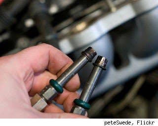 Some shops will tell you that you need your fuel injectors"cleaned" every 15,000 or 20,000 miles. Only if you are using coal oil to power your car.  Today's gasoline has detergent in it to keep fuel injectors clean. Shops will sometimes present you with dirty fuel injectors as a prop.  Proper replacement cycle for a set of fuel injectors is once a year or 35,000 miles. And even that is overkill.