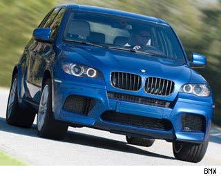 Engine: 4.4-liter V-8 with twin turbochargers Horsepower: 555 Torque: 500 pound-feet Price: $85,700  This is no longer a sport utility, it’s a sport activity vehicle. The all-wheel drive X5M focuses on performance at every level. The xDrive system can move torque from front to rear axles, as well as from left to right wheel depending on all of the inputs a driver provides such as steering, speed, throttle inputs or braking.  The brakes are beefed up, the electronic damping control, 20-inch racing wheels and modified six-speed automatic transmission built for racers. It’s mad science wrapped up in a beautifully aggressive package of metal and glass.