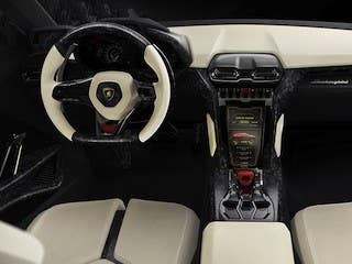 Only four people will fit inside the Urus. It's not exactly a vehicle for suburban soccer Moms.  Lamborghini says the interior should fit its driver like a well tailored suit.