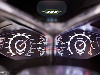 There will be mulitple touch screens throughout the cabin of the Urus. The speedometer and tachometer will not come as real gauges but rather video read outs on the small screen behind the steering wheel.  Steering wheel mounted controls will allow the driver to operate most features in the vehicle, and additional controls will be included on the center stack.