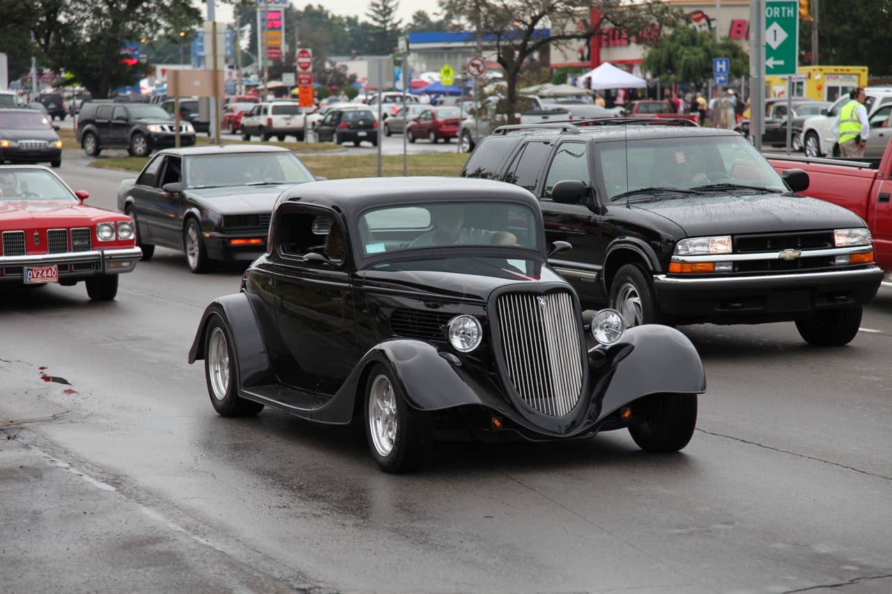 Custom street rod
