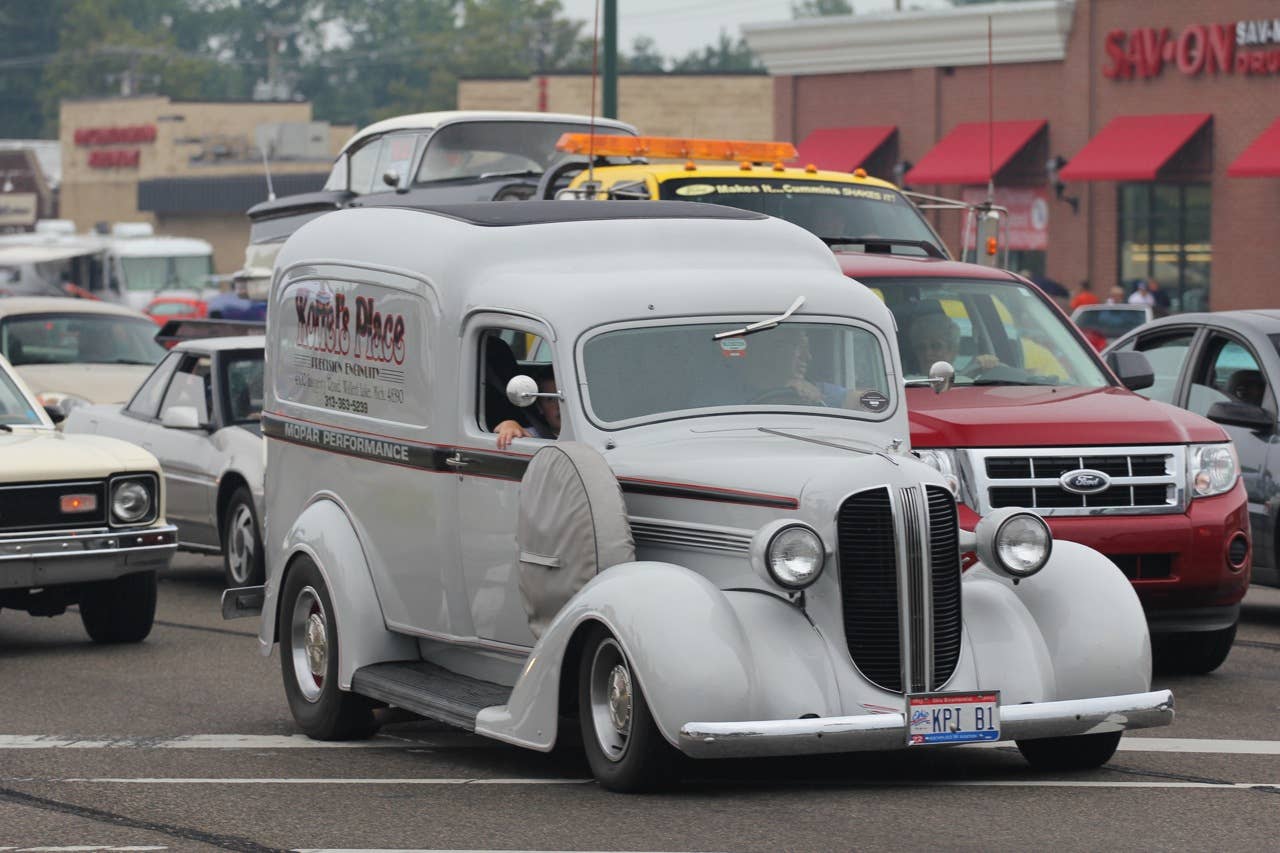 Stars and stripes custom Chevy
