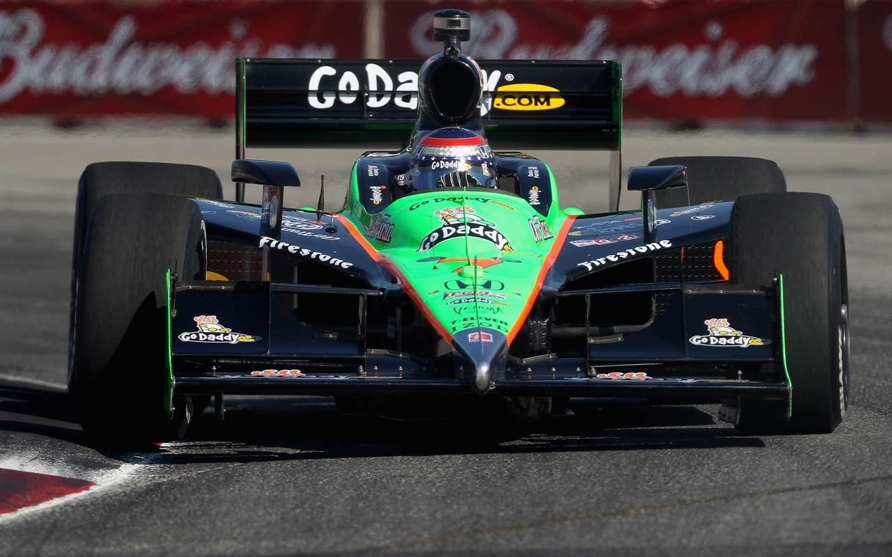 TORONTO, ON - JULY 17:  Danica Patrick, driver of the #7 Team GoDaddy.com Andretti Autosport Dallara Honda, during practice for the IZOD IndyCar Series Honda Indy Toronto on July 17, 2010 in the streets of Toronto, Canada.