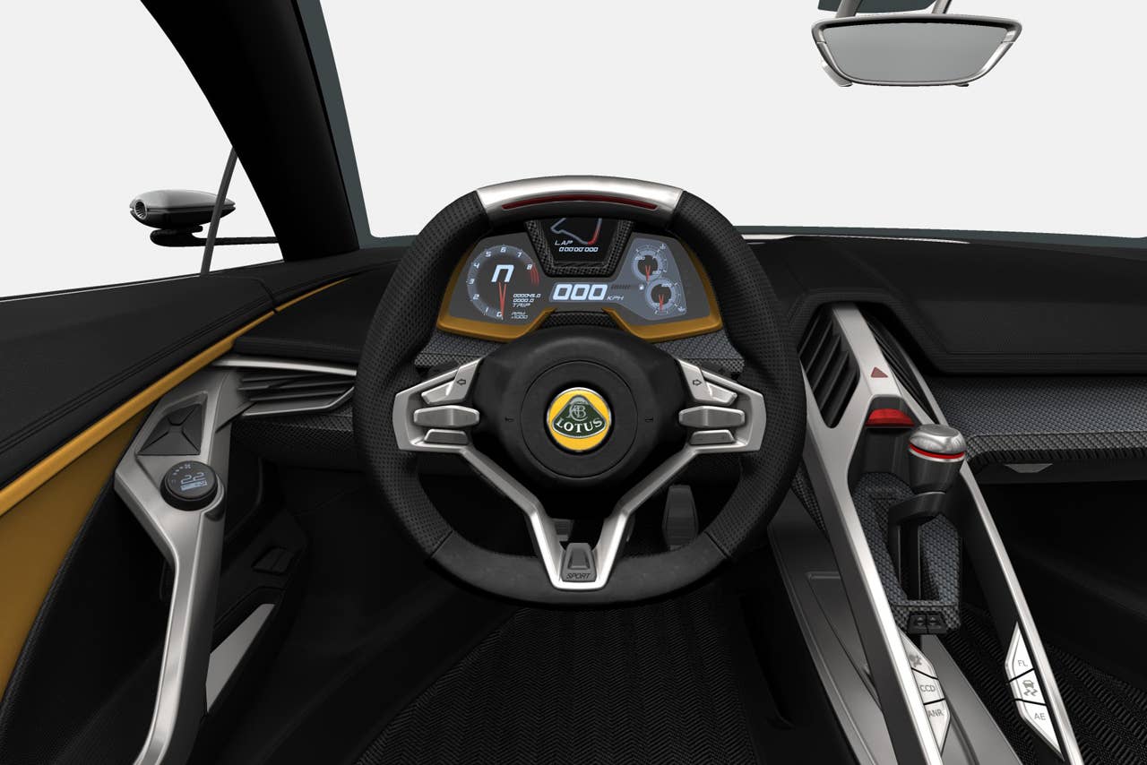 Lotus Elise Concept interior