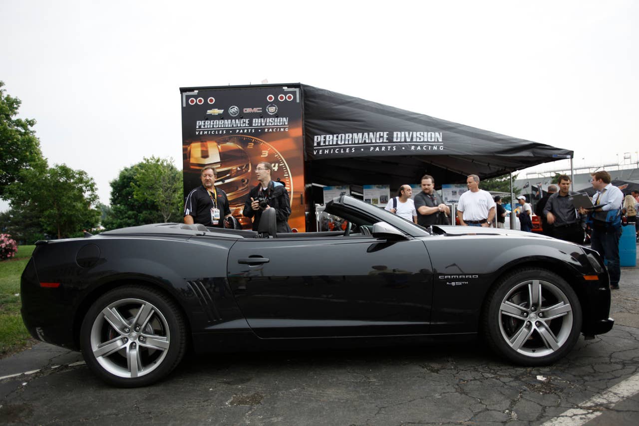 2012 Chevrolet Camaro 45th Anniversary Edition side