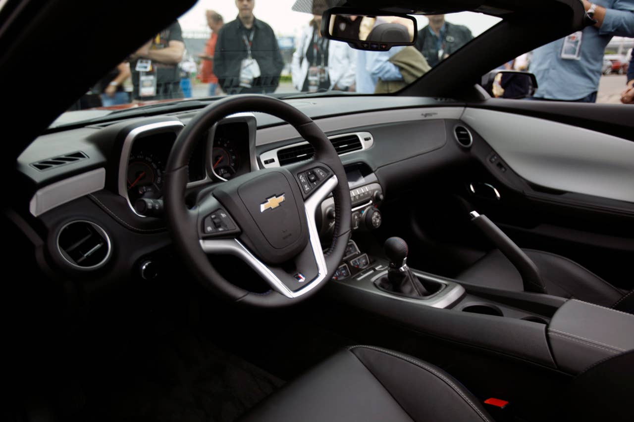 2012 Chevrolet Camaro 45th Anniversary Edition interior