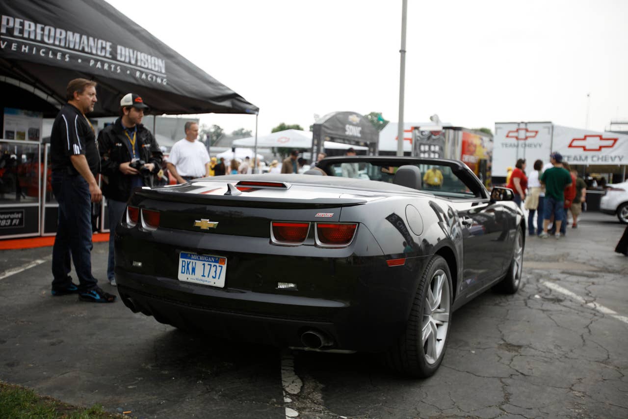 2012 Chevrolet Camaro 45th Anniversary Edition rear 3/4