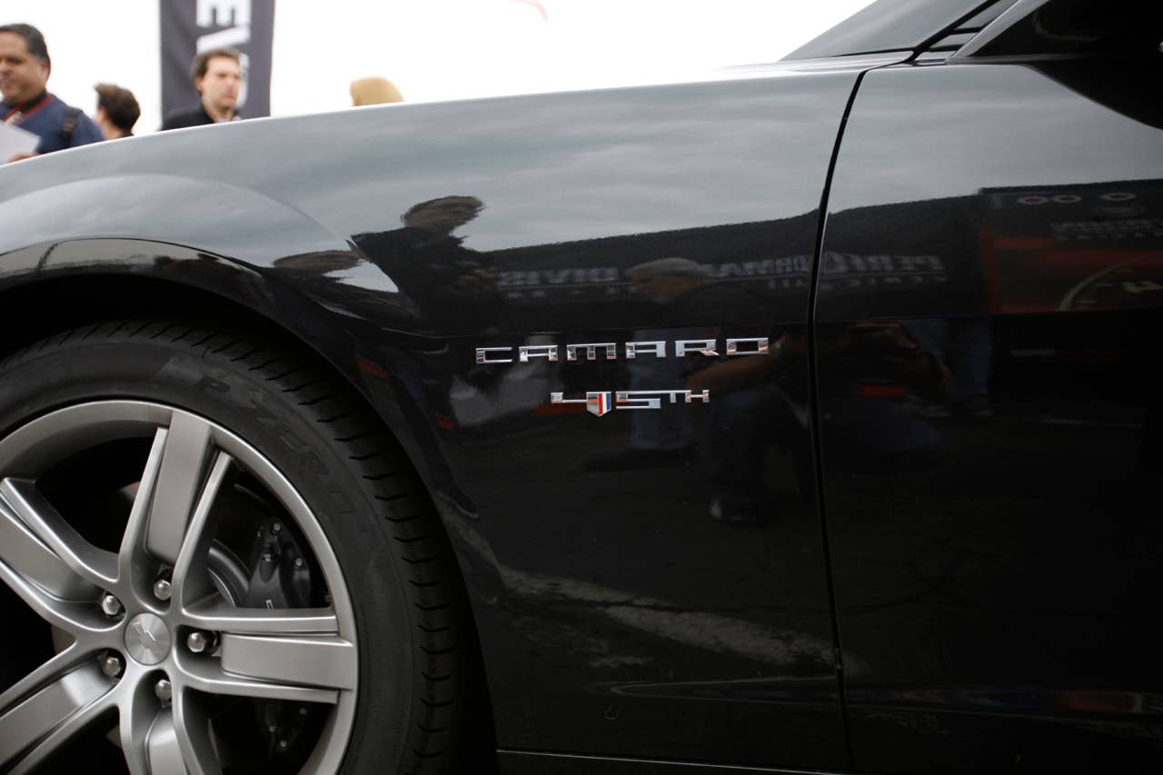 2012 Chevrolet Camaro 45th Anniversary Edition emblem