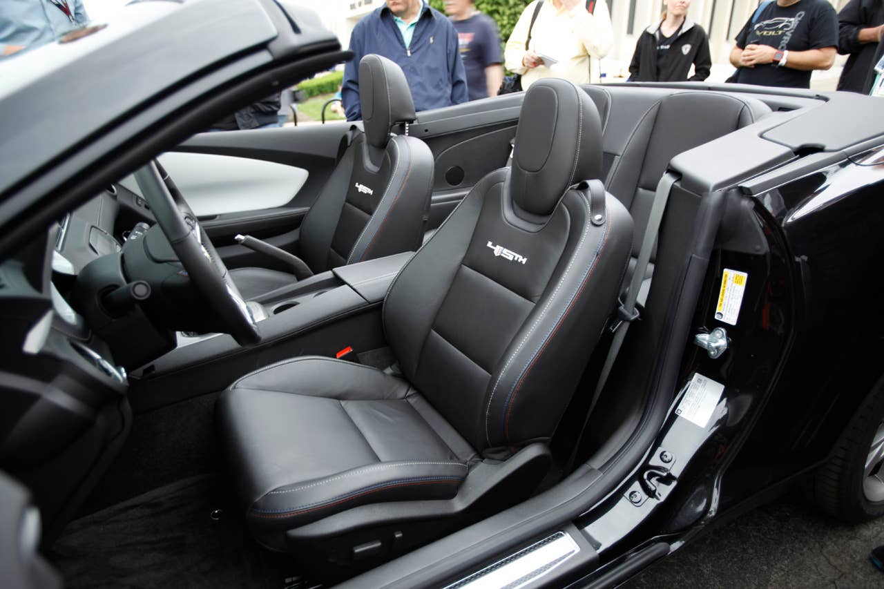 2012 Chevrolet Camaro 45th Anniversary Edition seats