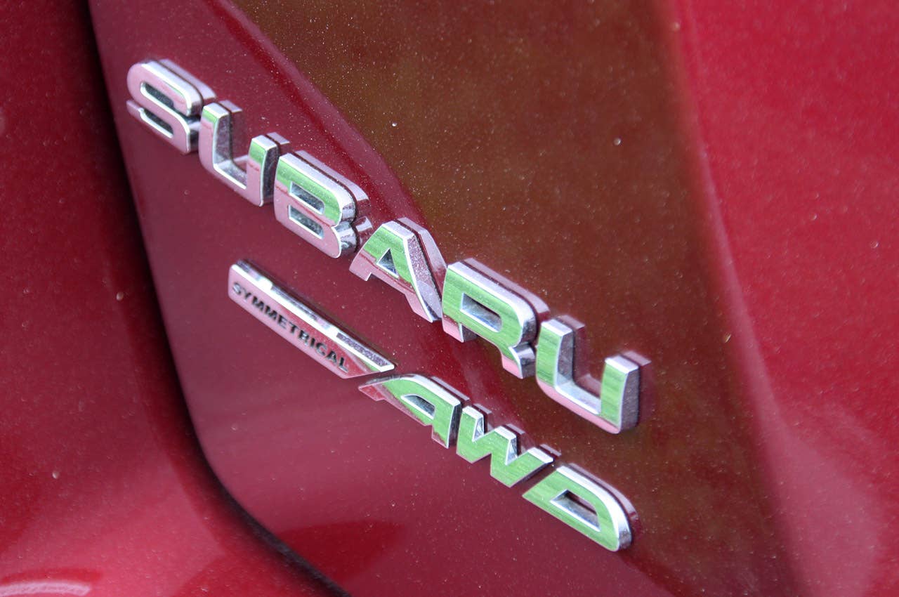 2012 Subaru Impreza badge